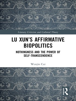 cover image of Lu Xun's Affirmative Biopolitics
